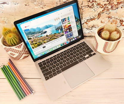 MacBook Air M1 - coconutBattery salud batería 86.8%