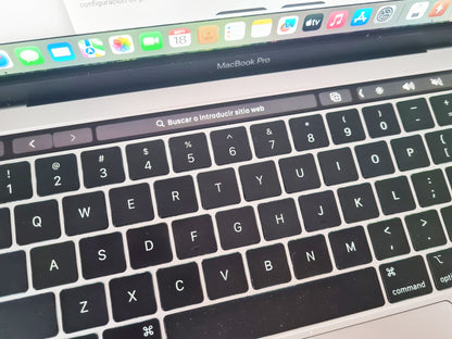 MacBook Pro 13 2018 - Salud batería coconutBattery 100% 1 ciclo