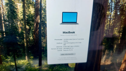 Apple MacBook 12" SSD 512GB Sequoia Garantía m7