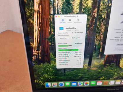 MacBook Pro 15 2018 - vista con funda protectora