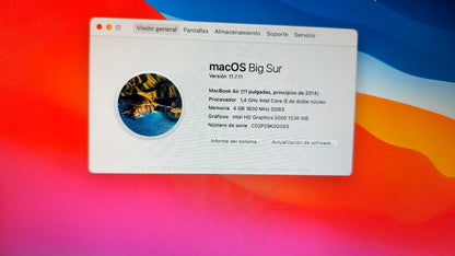APPLE MACBOOK AIR 11 SSD Laptop RAM GB Portatil