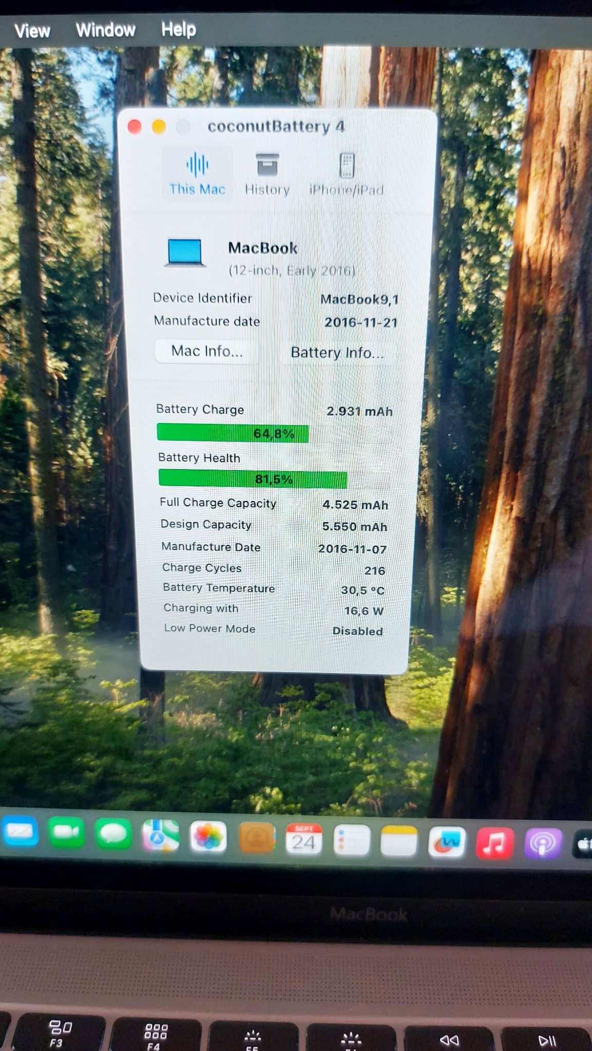 Apple MacBook 12" SSD 512GB Sequoia Garantía m7